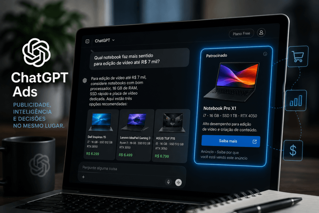 chatgpt plataforma anuncios o que muda