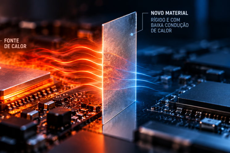 novo material isolamento termico tecnologia