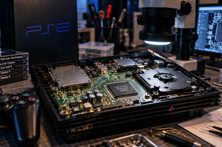 preservacao playstation 2 mechacon engenharia reversa